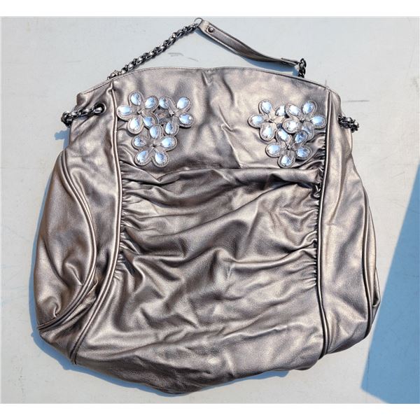 NWT Kenneth Cole Reaction Large Metallic Purse