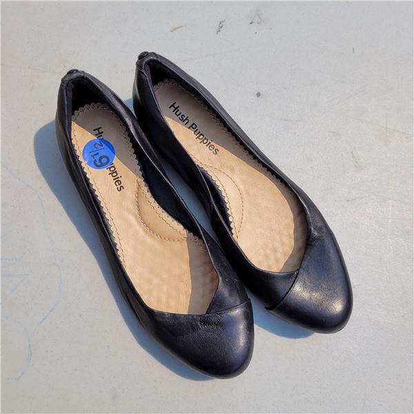 New Hush Puppies Leather Ballet Shoes - Sz 6.5