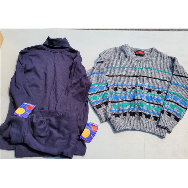 Lot of 3 Boys Tops - 2x Kidurable sz 6 & 6x, Awesome Sweater Sz 6