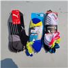 Image 1 : Lot of 3 New Sock Packs - Various Sizes