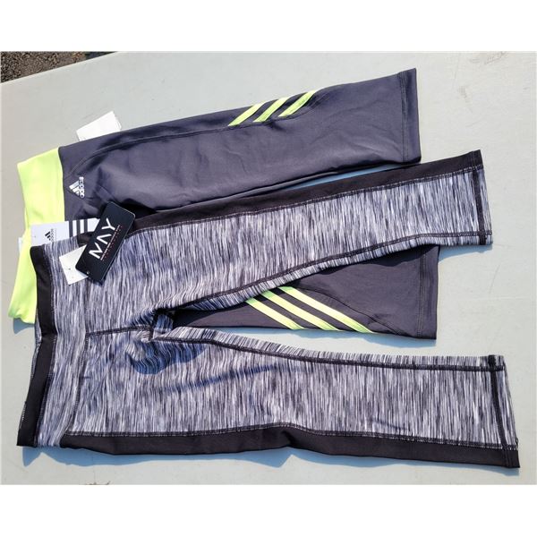 Lot of 2 NWT Sport Bottoms - MNY Sz XS, Adidas Sz XS