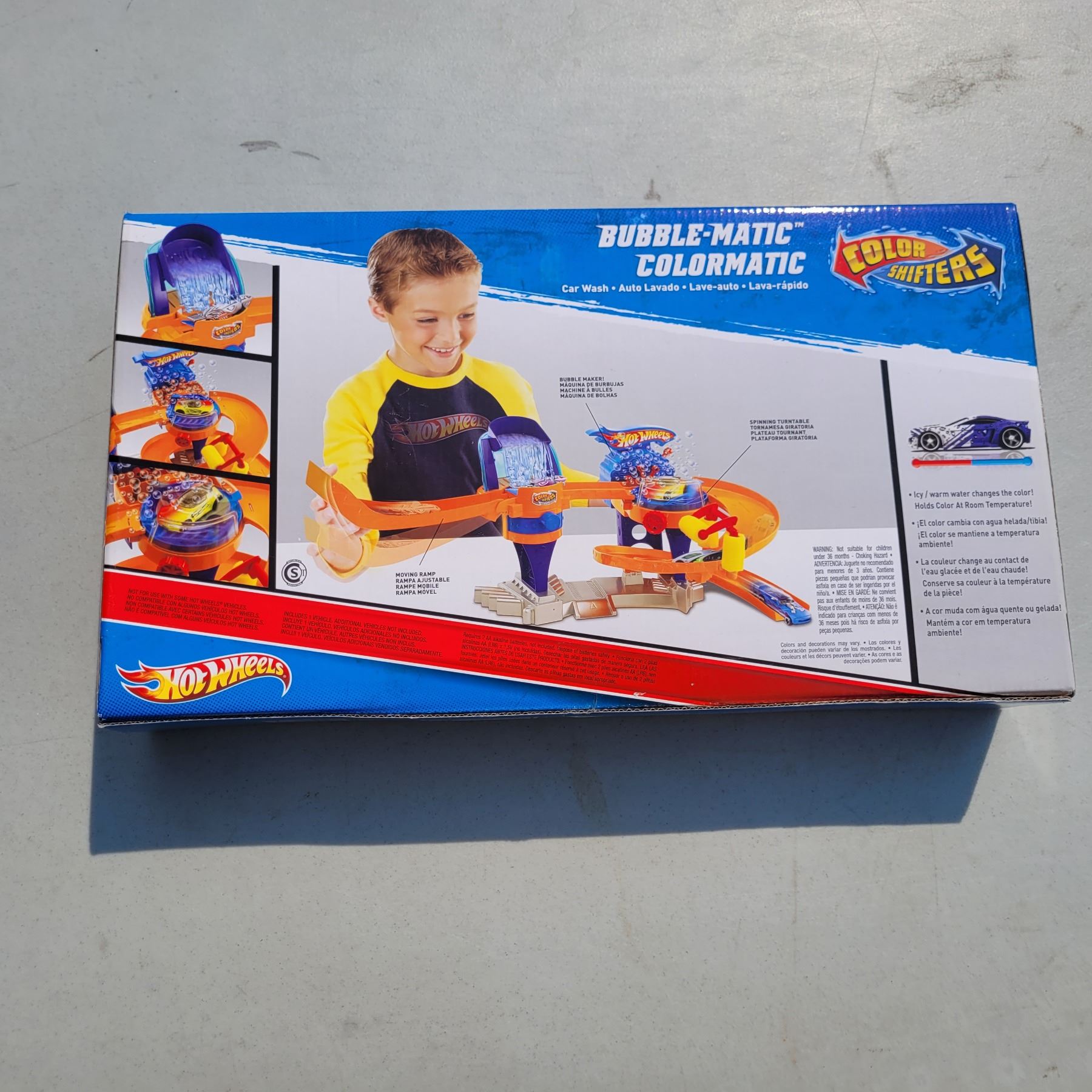 New Sealed Hot Wheel Bubble Matic Color Shifters