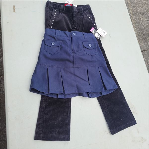 NWT Liz Claiborne Skirt - Sz 6x, The Childrens Place Velvet Sz 6