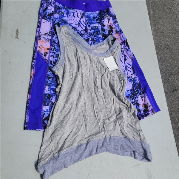 NWT Olivia Moons Top Sz S, Adidas Bottoms Sz M