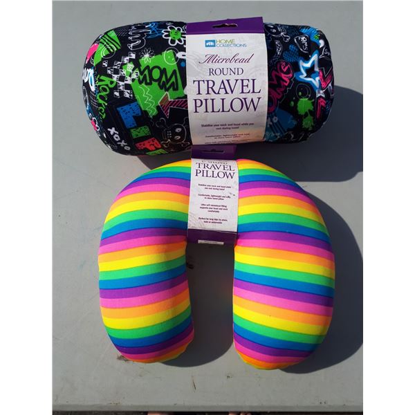 Lot of 2 New Travel Pillows