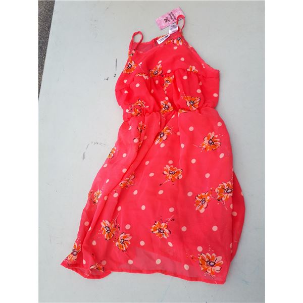 NWT Scooter Brown Girls Dress - Sz S 7/8