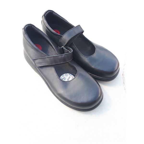 New Conguitos Girls Mary Jane Black Shoes - Sz 2