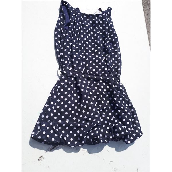 NWT Btween Girls Polka Dot Dress - Sz 7