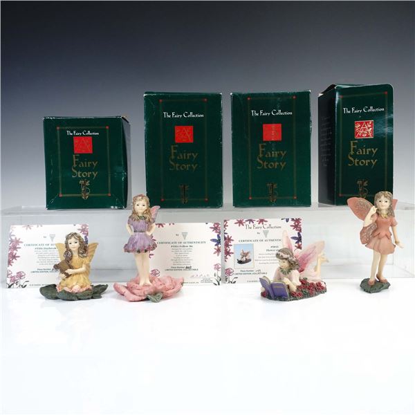 4pc Dezine The Fairy Collection Figurines, with Boxes