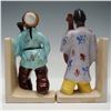 Image 2 : 2pc Occupied Japan Porcelain Musician Bookends