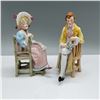 Image 1 : 2pc Porcelain Figurine Set, Regency Style Couple