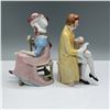 Image 2 : 2pc Porcelain Figurine Set, Regency Style Couple
