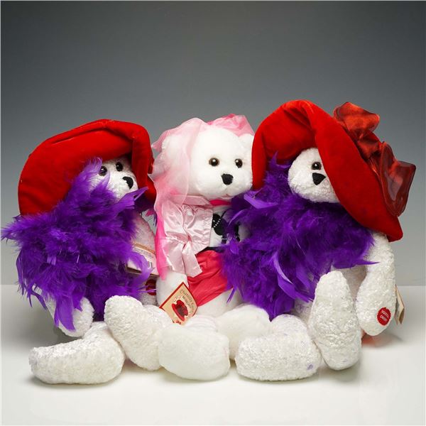 3pc Chantilly Lane Musical Plush Figurines, Red Hat Society Suzie & More