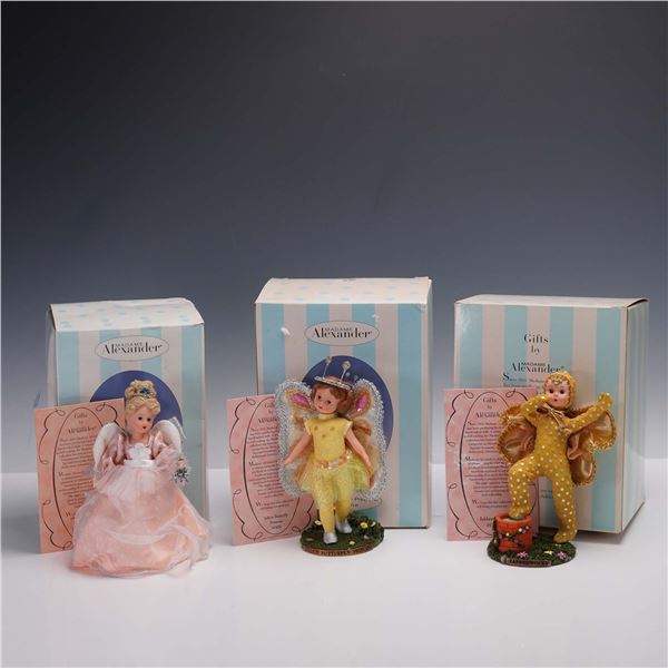 3pc Madame Alexander Figurines