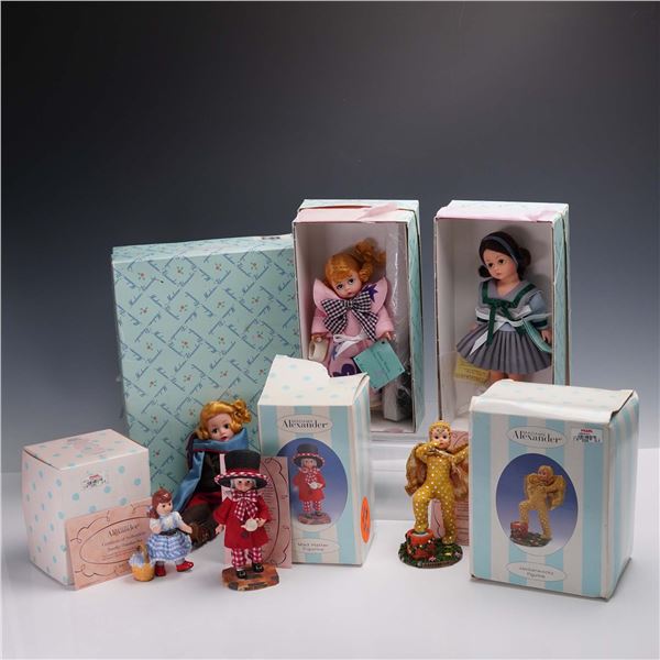 6pc Madame Alexander Doll Figurine Collection, Assorted Styles