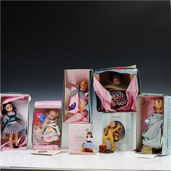 6pc Madame Alexander Dolls and Figurines