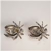 Image 2 : 2pc Landau Crystal Ladybug Brooch Set