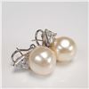 Image 6 : 4 Pairs of 4pr Pearl and Crystal Earrings