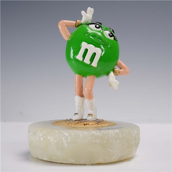 Green M&M Figurine by Ron Lee, 2006