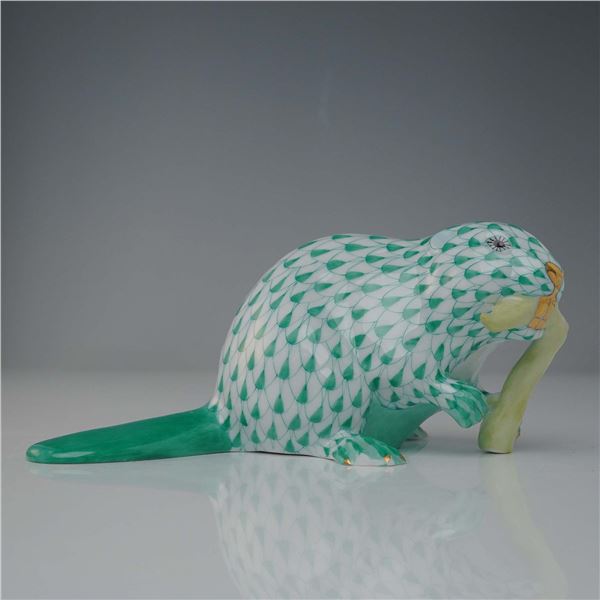 Herend Porcelain Figurine, Beaver
