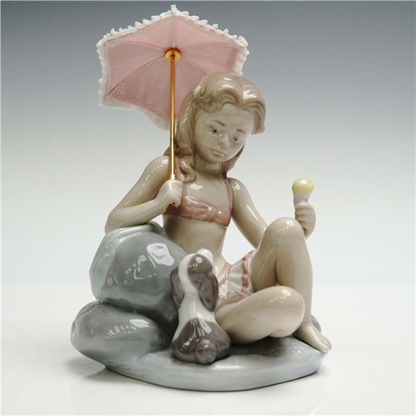 Lladro Porcelain Figurine, Mondays Child Girl 1006012