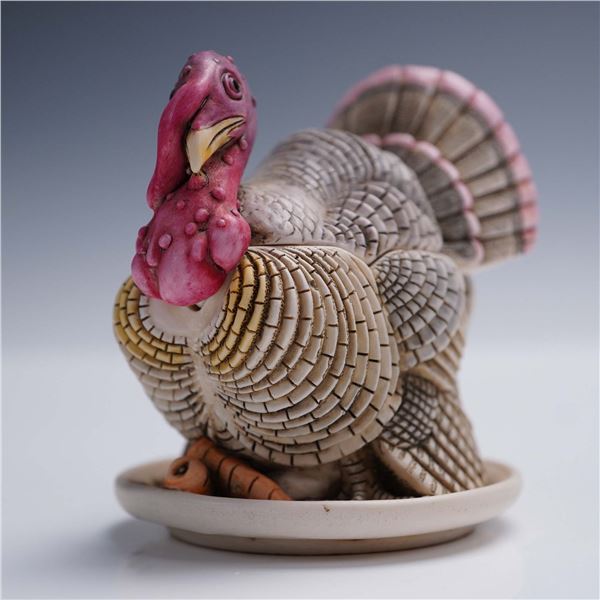 Harmony Kingdom Treasure Jests Gobblefest Turkey Box