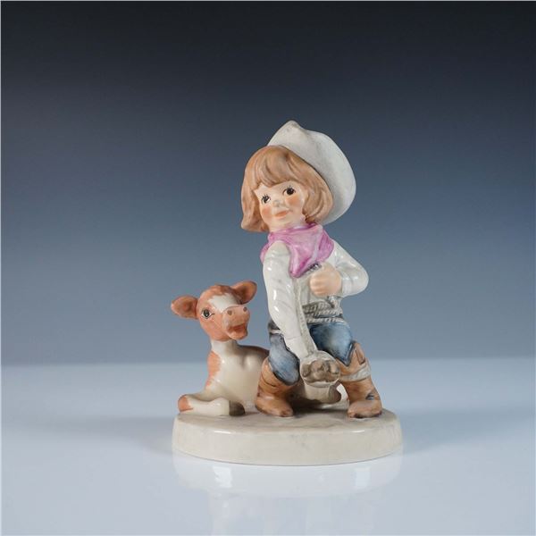 Goebel Figurine, Cowgirl Rodeo