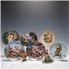 Image 1 : 8pc Collection of Goebel M.I. Hummel Figurines and Collector Plates