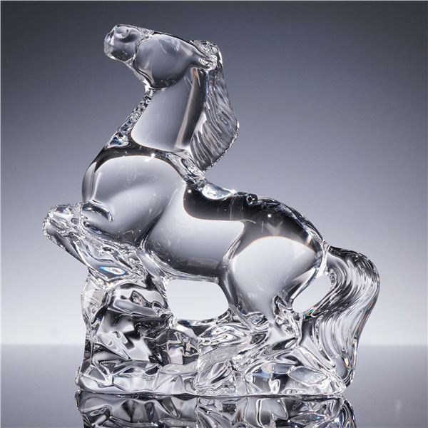 Baccarat Crystal Figurine, 2014 Zodiac Horse