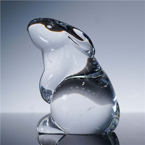 Baccarat Crystal Figurine, Rabbit