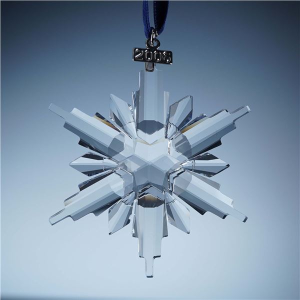 Swarovski Crystal Ornament, 2006 Christmas