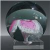Image 3 : 3pc Art Glass Paperweights with Display Stands, One Marked Balos