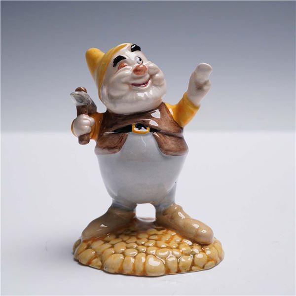 Royal Doulton Snow White Dwarf Porcelain Figurine, Happy SW12