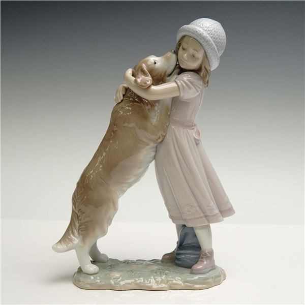 Lladro Porcelain Figurine, A Warm Welcome 1006903