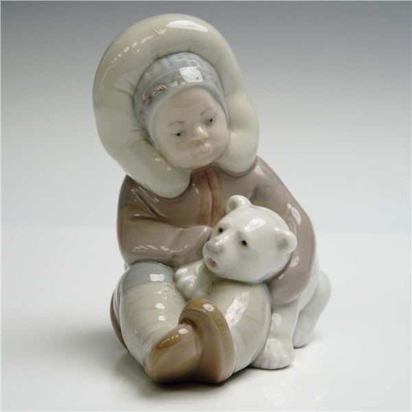 Lladro Porcelain Figurine, Eskimo 1001195