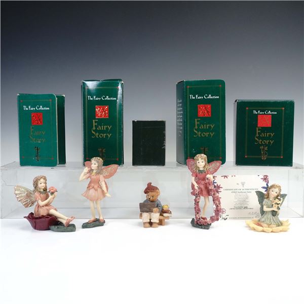 5pc The Fairy Collection Fairy Story Dezine Fairy Figurines