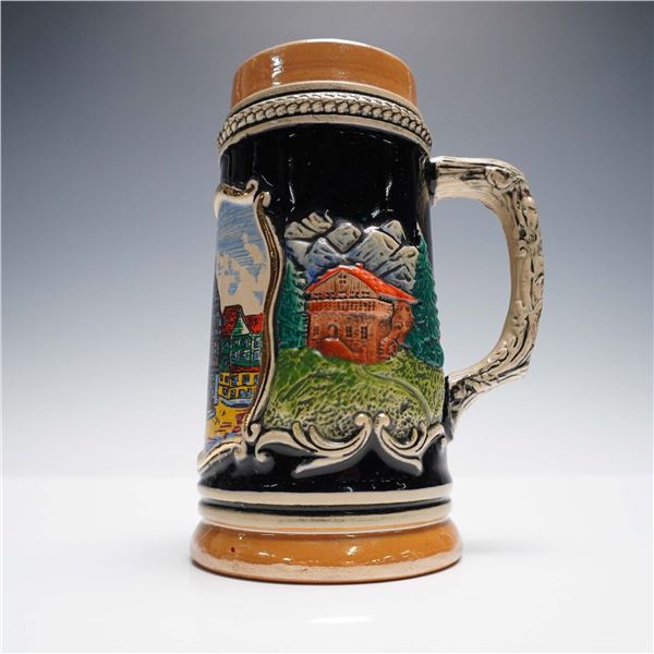 Old Germany Scene, German Beer Stein