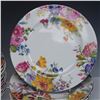 Image 7 : 38pc Bill Goldsmith Limoges Alice Porcelain Dinnerware Set