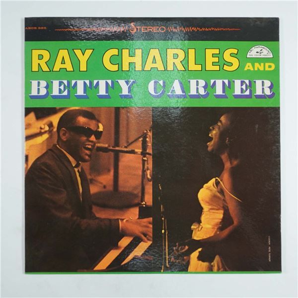 ABC Paramount Vinyl Record, Ray Charles and Betty Carter