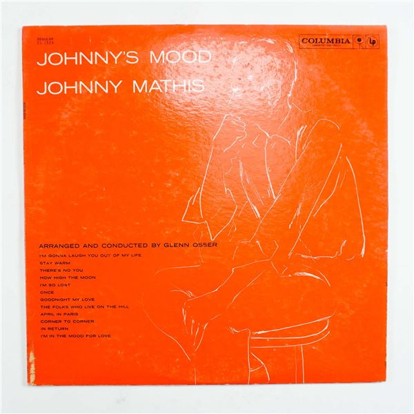 Johnny Mathis, Johnny's Mood Vinyl LP