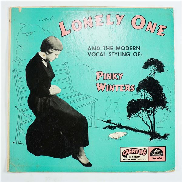 Pinky Winters, Lonely One Vinyl LP, Creative Records No. 604
