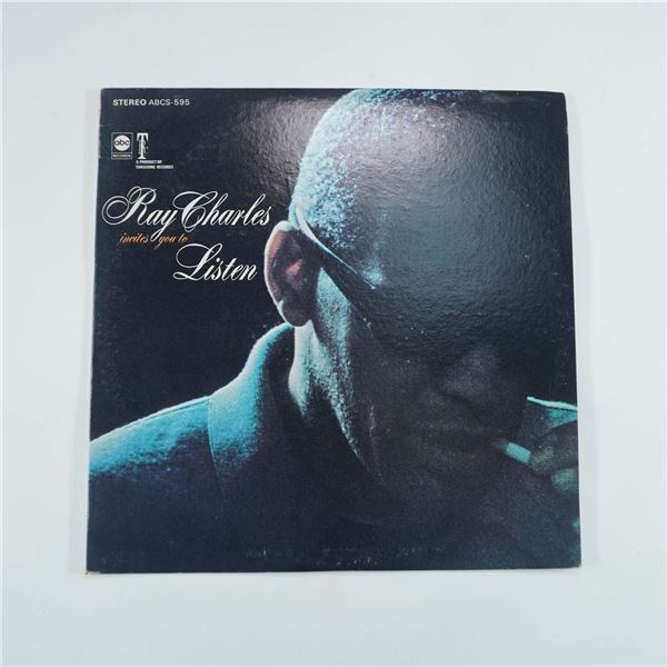 Ray Charles Vinyl Record, Ray Charles Invites You to Listen