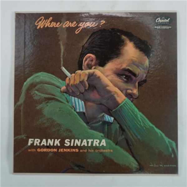 Capitol Records, Vinyl Record, Frank Sinatra Where Are You