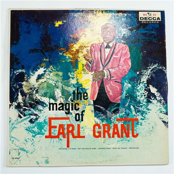 Earl Grant The Magic of Earl Grant Vinyl LP DECCA DL 4044