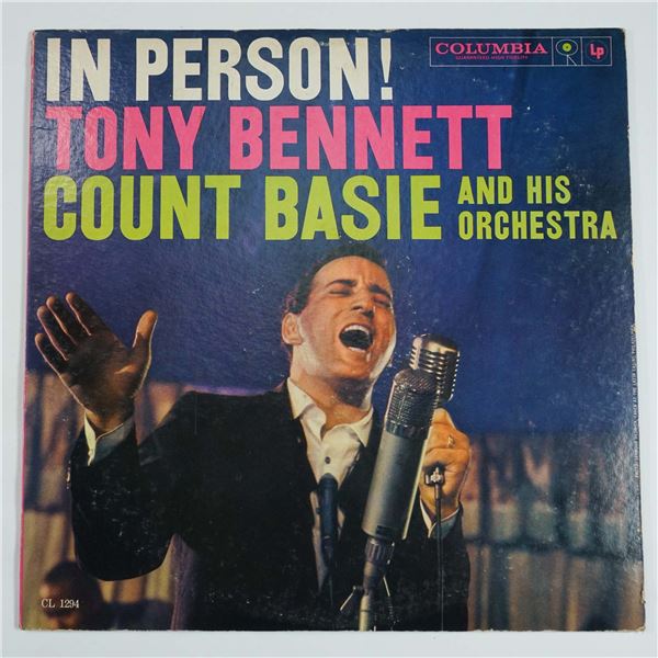 Tony Bennett & Count Basie In Person! Vinyl LP
