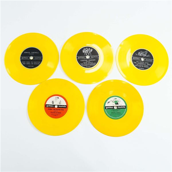 5 Golden Records Children's Vinyl Records