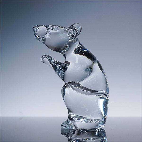 Baccarat Crystal Figurine, Rat