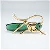 Image 2 : Swarovski Crystal Figurine, Green Grasshopper Paradise Series w/ Box