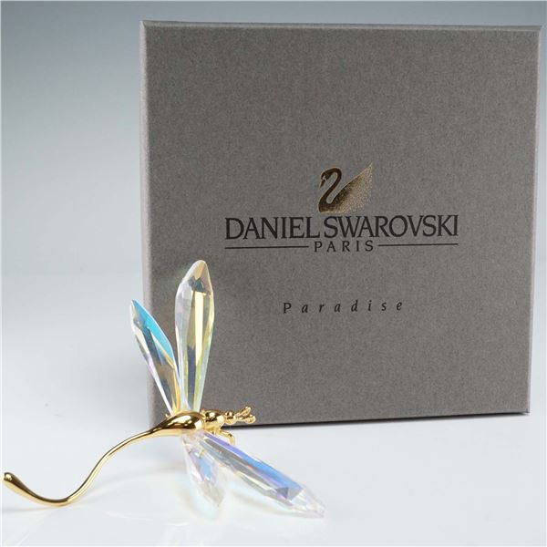 Swarovski Crystal Figurine, Paradise Dragonfly with Box