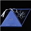 Image 4 : Swarovski Crystal Annual Snowflake Ornament 2014 with Blue Box